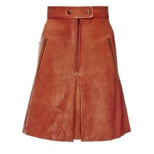 Isabel Marant stretch leather skirt